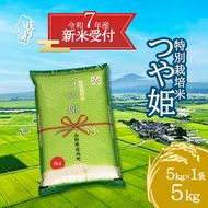 【新米受付 10月発送】R7年産 つや姫 5kg（入金期限：2025.9.15）