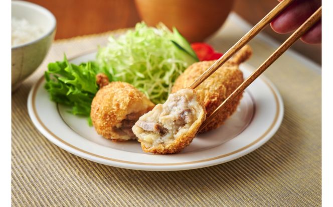 鶏骨付コロッケ　大人のコッコさん餃子2種詰め合わせ 372013_MF003