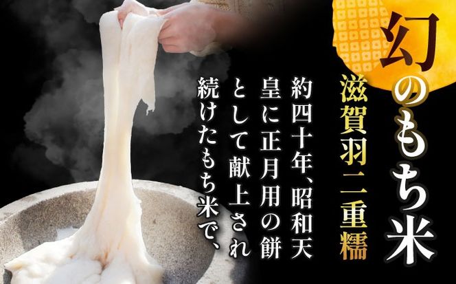 令和6年産　愛知県産滋賀羽二重糯　計7kg 1.4kg（1升）5袋セット　特別栽培米　もち米　お米　愛西市／戸典オペレーター[AECT003]