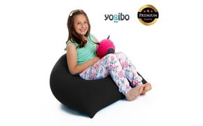 Yogibo Pyramid Premium（ヨギボー ピラミッド プレミアム）＜ブラック＞-[G777-3]
