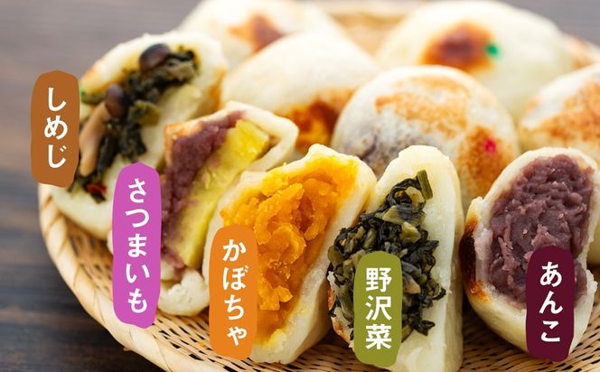 【5種 9個】もちもち食感の＼ 信州の味 おやき ／《着日指定》 (Ar-003) 