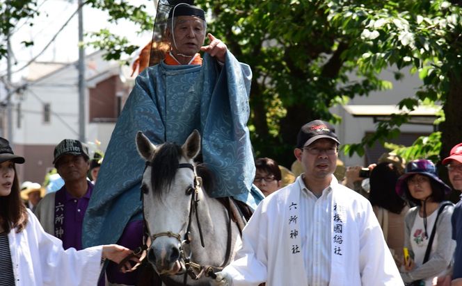 159-2012-03　5月5日（火）限定日帰りガイドツアー千年の歴史を伝える相模国府祭を訪ねる。（老舗松月のお弁当付）参加券（メールにて送信）