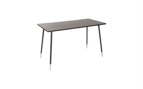 【＆FREL】ワークテーブル 天板（ウォールナット）脚/フレーム（ブラック）幅120 奥行60 高さ72 インテリア デスク シンプル ワークデスク 作業デスク 作業テーブル パソコンデスク ※離島への配送不可