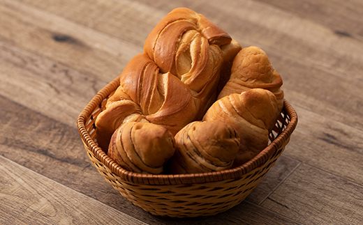 パンの詰合せ 【デニッシュ食パンとクロワッサンの朝食セット】 オリオンベーカリー 【1180】