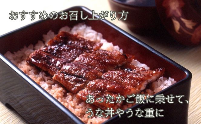 【B-821】近江今津 西友 うなぎ炭火焼蒲焼 3尾／計約340ｇ・きも吸詰合せ B［高島屋選定品］