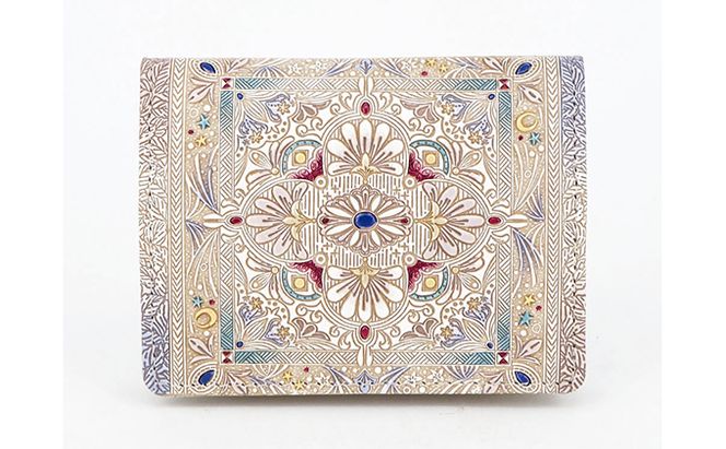 【文庫屋大関】箱まち小銭入れ　夢幻のタピ【皮革工芸品】 ファッション小物 財布 民芸品 