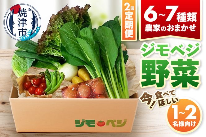 a15-677　【定期便 全2回】ジモベジ 野菜 ハーフセット