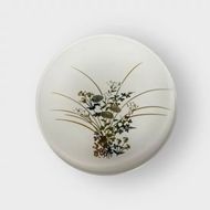 丸小皿 秋草 純白 ［NF156］ 303446_CU90073VC03