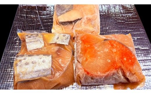 西京漬け 詰め合わせ セット（ノルウェーサーモン・銀たら・さわら） 銀鱈 タラ たら 鱈 シャケ 鮭 さけ サケ さわら サワラ 鰆 西京漬 新鮮 おいしい おかず 酒の肴 惣菜 時短 グルメ 魚[BO004us]