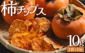 柿 柿チップス 1袋(10g) - お菓子 おやつ スナック菓子 チップ カキ かき フルーツ 果物 ke-0019