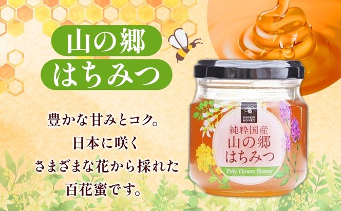 国産はちみつ 120g 3本入り アルゼンチン&カナダ産はちみつ 720g 3本入り 山の郷 アカシア 菩提樹 国産 純粋はちみつ ギフト ハニー honey ハチミツ パン 菓子 調味料 常温 常備 お取り寄せ 日新蜂蜜 送料無料 岐阜県 安八町