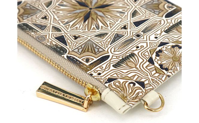 【文庫屋大関】すっきりカードケース　カロ＜ブラック＞【皮革工芸品】 ファッション小物 雑貨 フラグメントケース 小銭入れ付き 収納 スマート 日本製 黒 