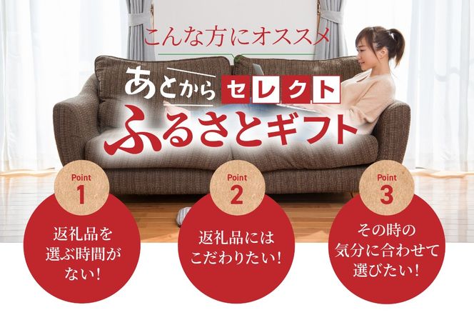 御礼！ランキング第1位獲得！あとからセレクト【ふるさとギフト】寄附3000円相当 あとから選べる！ カタログ ギフト BY0000003