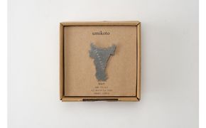 槙塚鉄工所 UMIKOTO 灯台 ブローチ2点セット （高松 赤灯台と高松市の地形） 372013_GL051