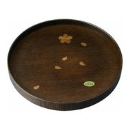 木製丸盆 尺 30cm 桜 ［YG469］ 303446_CC467