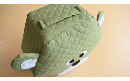 CL-1 牛乳パックを再利用して作りました。エコなイス（クマさん1個）