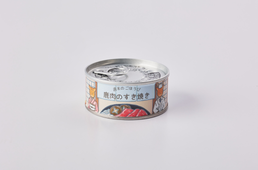 週末のごほうび　鹿肉のすき焼き　1缶(90g)×10個