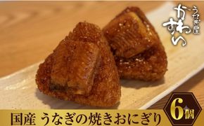 国産うなぎの焼きおにぎり６個セット(A881-2)