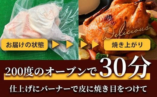 石垣島 南ぬ地鶏(海水付け) まるまる1匹分（1kg～1.5kg）ローストチキン イベント お祝い パーティ 肉 鶏肉 鳥肉 地鶏 精肉 UF-12