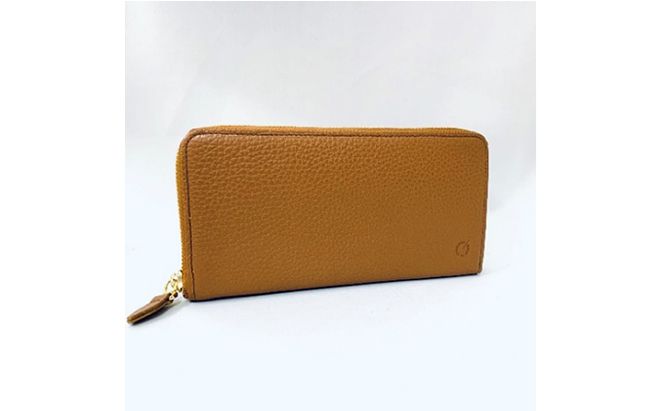 長財布 IKI HOKUSAI キャメル メンズ メンズ財布 本革 革 レザー 日本製 財布 ラウンドファスナー 和風 レディース レディース財布 東京 東京都 墨田区