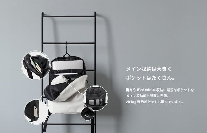 G2802 バックパック タフトサック２（ブラック）