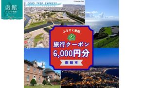 函館市に泊まるふるさと納税旅行クーポン【6,000円分】_HD251-002