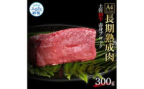 【CF-R7hbk】TKA202　天下味 エイジング工法 熟成肉 土佐和牛 特選赤身ブロック 300g エイジングビーフ 赤身 牛 ブロック 国産 肉 牛肉 和牛 人気 老舗焼肉店 冷凍 食品 新鮮 真空パック 高級 お祝い 高知 高知県 芸西村 故郷納税 15000円 返礼品 贈り物 贈答 ギフト