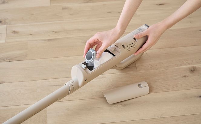 充電式紙パックスティッククリーナー SBD-202P-HC グレージュ 掃除機 MagiCaleena マジカリーナ アイリスオーヤマ クリーナー コードレス 紙パック 紙パック式 軽量 家電 スタンド おすすめ 人気 アイリス