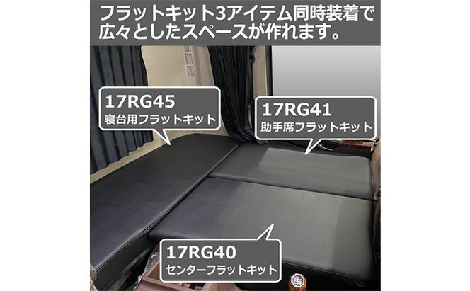 日野 17レンジャー　フラットキット センター用（2種） 車 部品 車両 