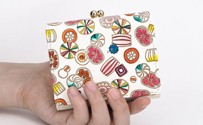 財布 三つ折り ミニ財布 飴 文庫屋大関 三つ折り財布 三つ折りミニ財布 手のひらサイズ 小さい財布 小さめ財布 小さい レディース 本革 牛革 革 コンパクト カード 収納 工芸品 雑貨 和風 和柄 日本製 東京