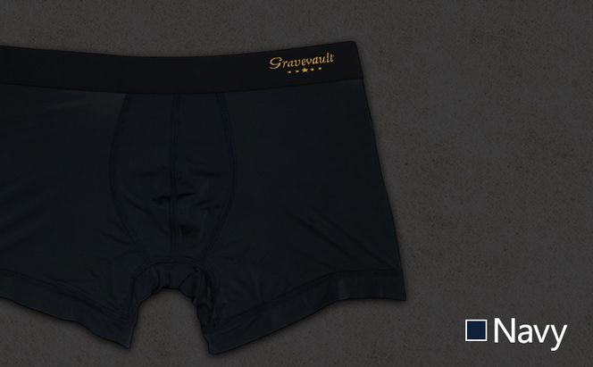 gravevault Plain short （グレイブボールト プレーン ショート）3枚セット 下着 パンツ ボクサーパンツ 男性 メンズ