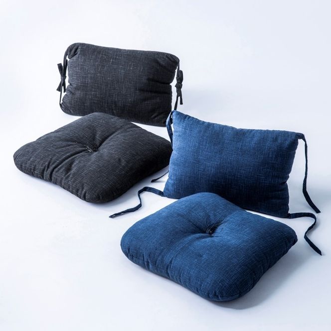 【3回使用】ふとん屋さんの職人仕立て座布団5枚 3回使用】ふとん屋さんの職人仕立て座布団5枚