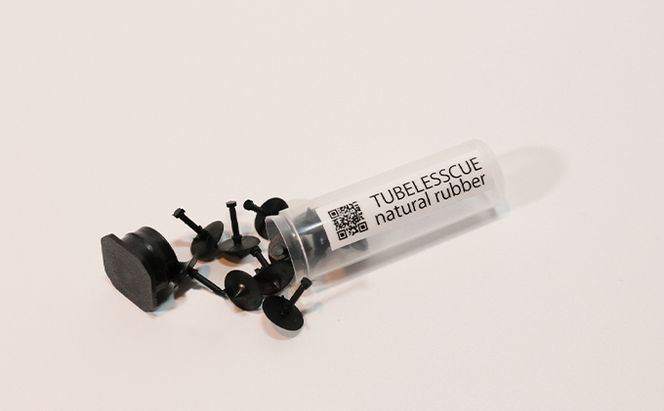 TUBELESSCUE ゴムパッチ 雑貨 日用品 チューブレスタイヤ用 パンク修理キット 