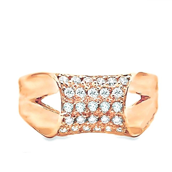 K18ＰＧ ダイヤモンドリング　0.2ＣＴ　RADR-6756DI-Ｒ 188-139