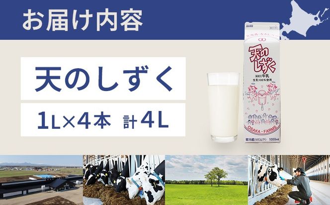 天のしずく 1L × 4本 計 4L【51007】