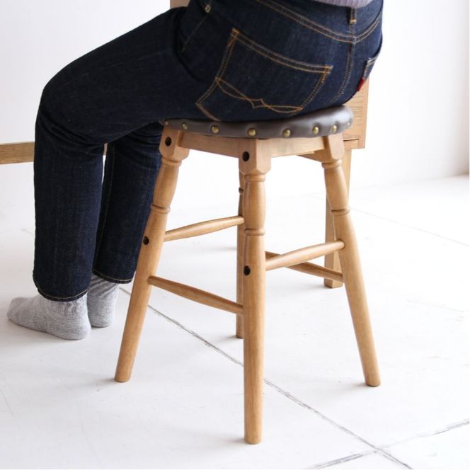 Rasic Low Stool 木製 インテリア おしゃれ スツール 椅子 市場家具