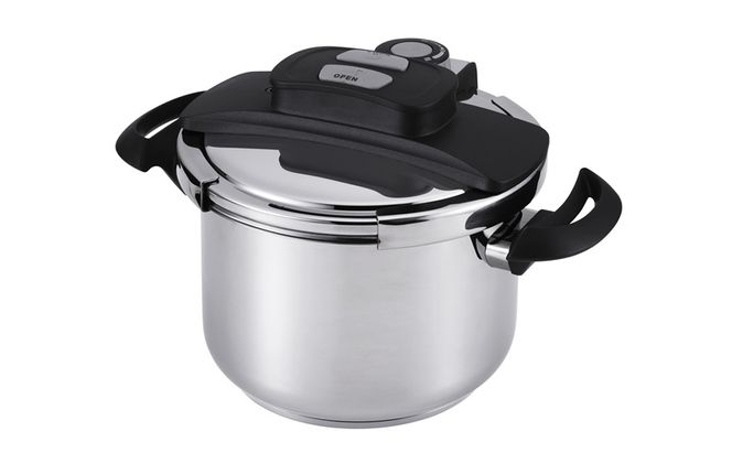 圧力鍋 両手圧力鍋6L RAN-6L 6L ih ガス ガス対応 ih対応 アイリスオーヤマ 圧力なべ レシピブック付き 蓋 ふた 中かご 蒸し皿 セット 簡単操作 両手鍋 両手圧力鍋 鍋 なべ ナベ 圧力 時短 調理器具 プレゼント