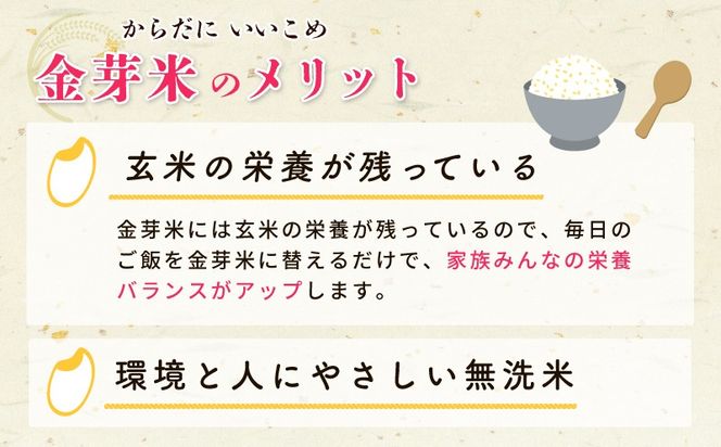 015B630 金芽米 4.5kg(無洗米) 【4.5kg×1袋 ご飯 ごはん お米 精米 金芽米計量カップ付】