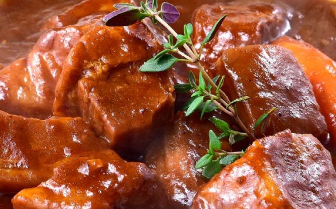 角煮家こじまの角煮切り落とし 2種 食べ比べセット / 豚角煮 肉 豚 豚肉 / 南島原市 / 贅沢宝庫[SDZ050]