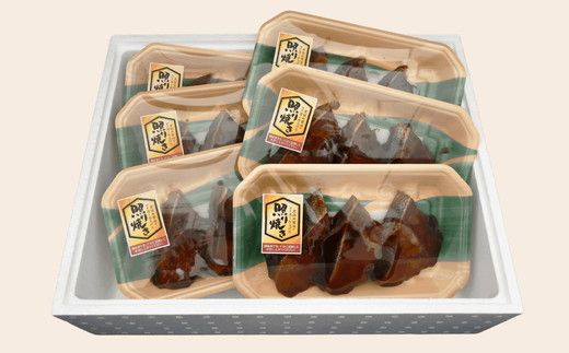 【002274】魚市場の手作り天然ぶり照焼　１８切