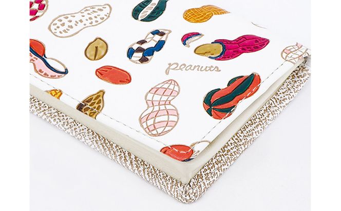 【文庫屋大関】箱まち小銭入れ　ピーナッツ【皮革工芸品】 ファッション小物 財布 民芸品 