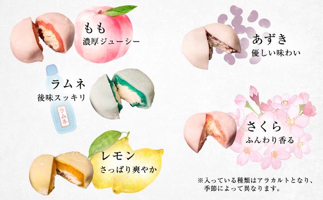 巴堂のわたぼうし（大福　10個） 和菓子 和スイーツ スイーツ お菓子 おやつ お茶うけ お茶のお供 生クリーム大福 生菓子 和生菓子 