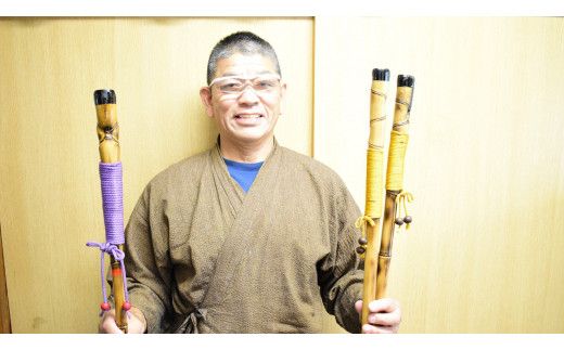 DC-1 布袋竹ステッキ　1本