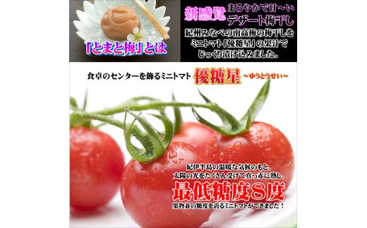 とまと梅tomato-ume １００ｇ×４個 / 梅干し 梅干 梅【ypl004A】