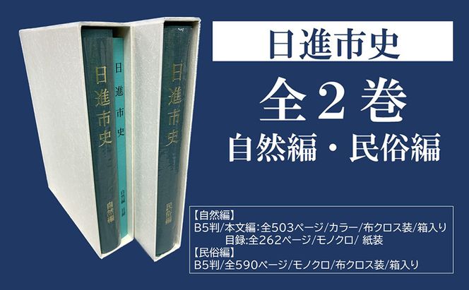 日進市史 自然編 ・民俗編 全2巻 セット 愛知県 日進市 本 書籍 自然 民俗 資料 郷土史 郷土資料