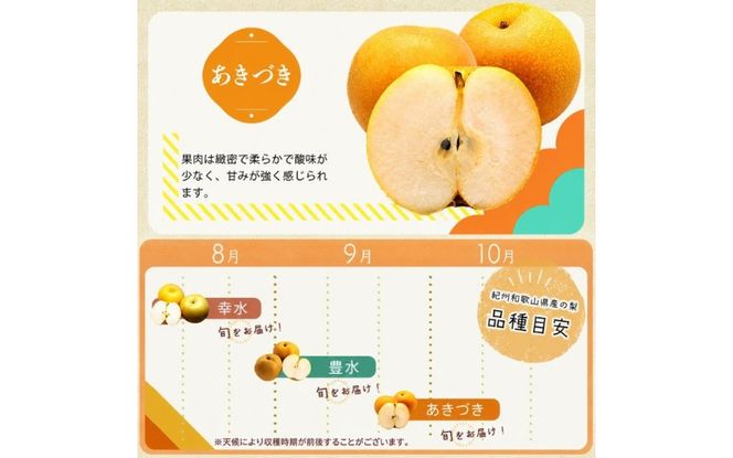 紀州和歌山産の梨 2kg 化粧箱入 ※2026年8月中旬頃〜2026年9月上旬頃に順次発送 ※日付指定不可 梨 なし ナシ 果物 くだもの フルーツ 甘い【uot788】