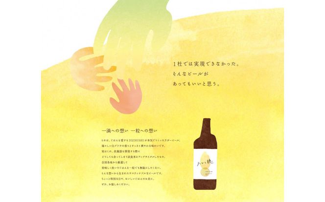 象印が本気でつくったクラフトビール「ハレと穂」【12本セット】 272183_AK162