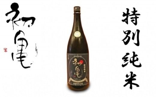 「初亀　特別純米」