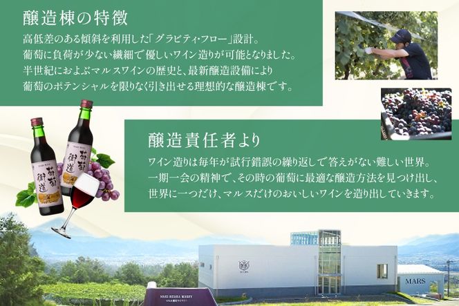 ワイン 一升瓶ワイン 葡萄街道1.8L 白 3本セット [本坊酒造株式会社マルス穂坂ワイナリー 山梨県 韮崎市 20744993] 白ワイン わいん お酒 酒 Wine セット 山梨 国産