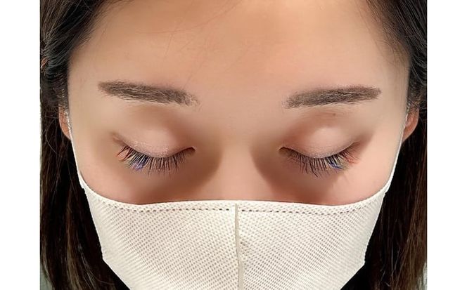 Mannyにおまかせ「川崎カラー　まつ毛エクステンション-レグア」専用エクステ施術1回分チケット※女性専用※